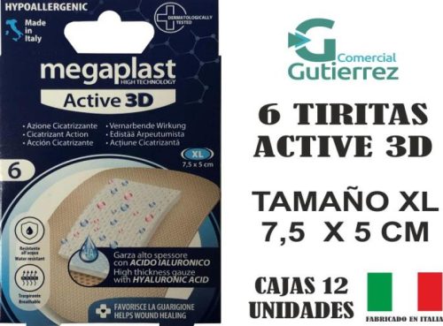 TIRITA 6 UND ACTIVE 3D 7,5 X 5CM