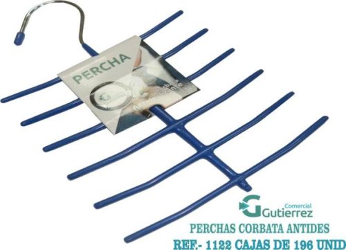PERCHA CORBATA METAL