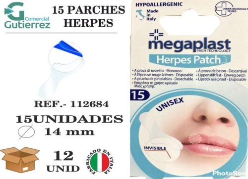 PARCHE HERPES TRANS 15 UNID