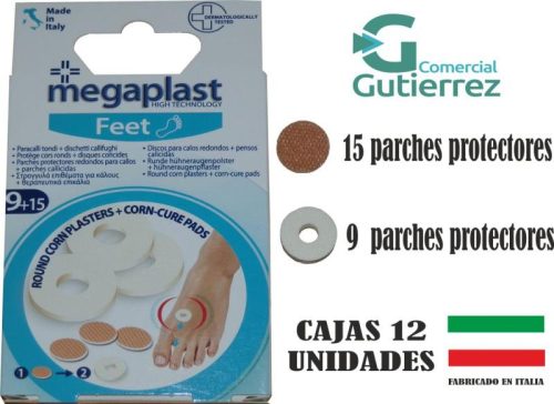 9+15 PARCHES PROTECTOR RED CALLOS