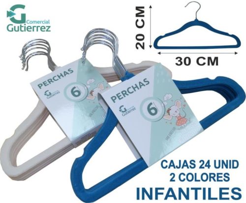 SET 6 PERCHAS FLOCADAS INFANT