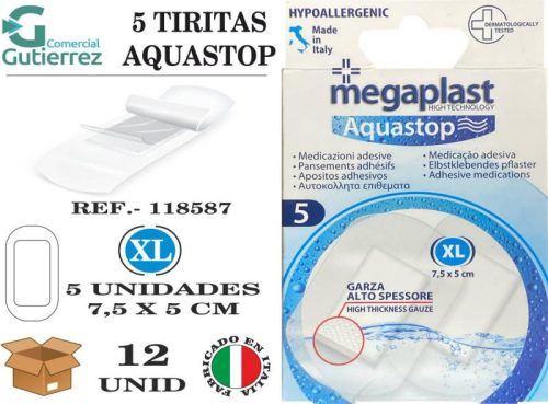 APOSITO AQUASTOP 5 UNID 7.5 X 5 CM