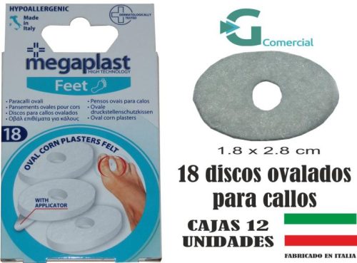 18 DISCO PARA CALLOS OVALADOS