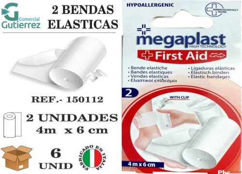 2 VENDAS DE 4 M X 6 CM