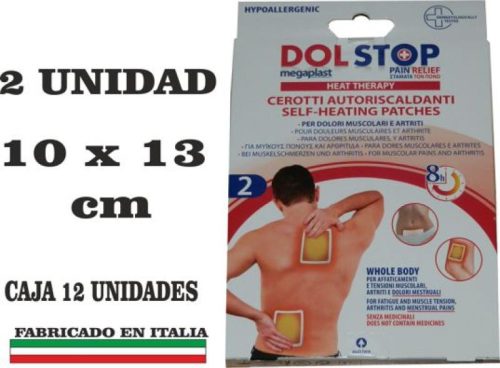 PACHES CALOR 2 UNID 10X3 CM