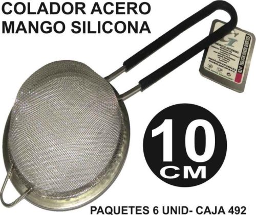 COLADOR MANGO SILICONA 10 CM