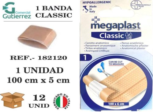 APOSITO BANDA CLASICO 100 X 6 CM