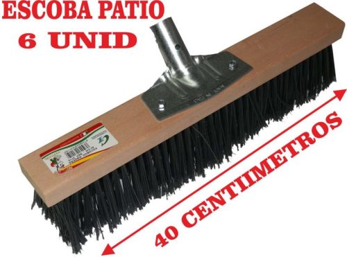 ESCOBON PATIO MADERA 4O CM