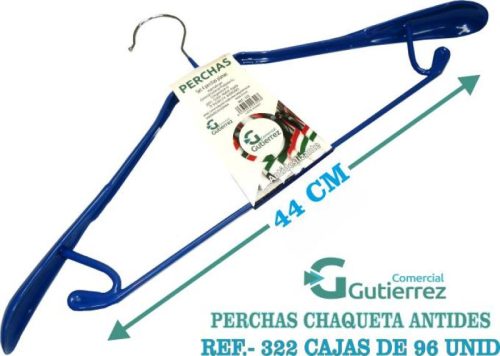 PERCHA CHAQUETA ANTIDESLIZAN