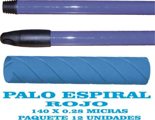 PALO SPIRAL AZUL