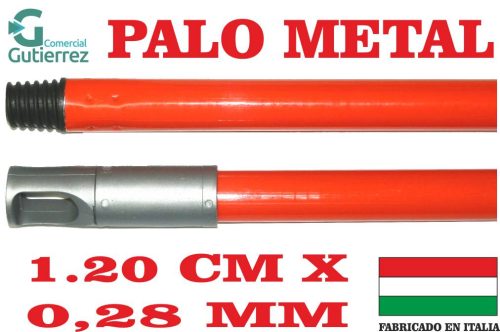 PALO LISO 1,20 CM NARANJA 0,28M