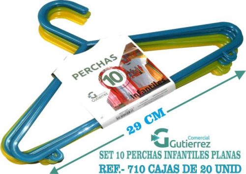 SET 10 PERCHAS INFANTILES