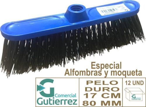 ESCOBA COVERED PELO DURO 17