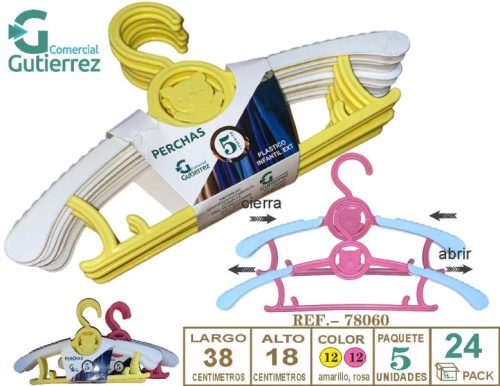 SET 5 PERCHAS INFANTIL EXT