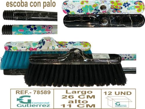 ESCOBA DECORADA