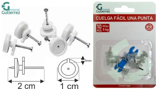 CUELGAFACIL 1 PUNTA