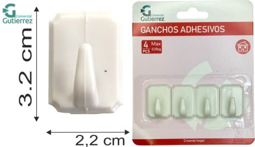 PERCHITA AHD 4 UNID BLANCA