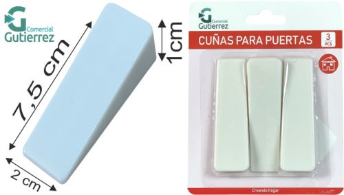 CUÑA PUERTAS BLANCA BLANCA