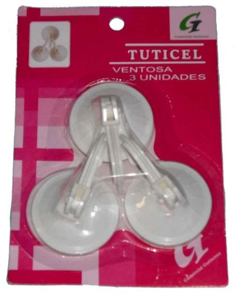 VENTOSA 3 UNIDADES