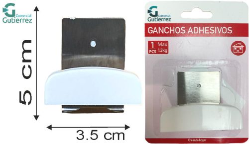 PERCHITA ADH ACERO BLANCA