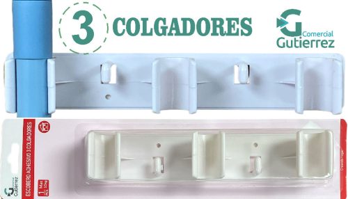 ESCOBERO 3 COLGADORES