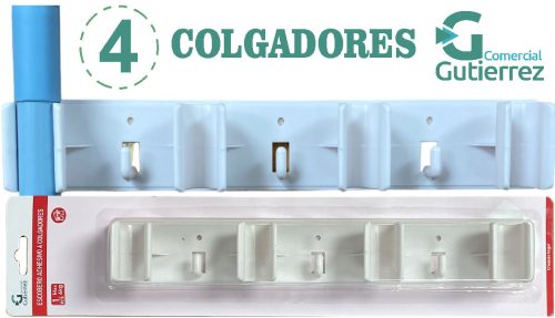 ESCOBERO 4 COLGADORES