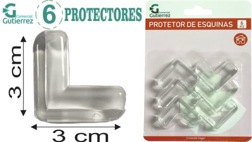 PROTECTOR ESQUINAS MINI 6 UNID
