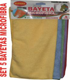 SET 5 BAYETAS