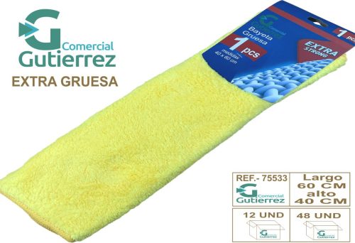 Bayeta gruesa 40 x 60 cm