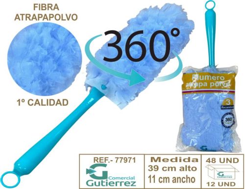 Plumero atrapa polvo 360