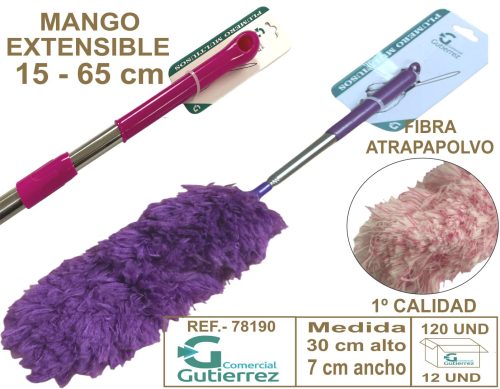 Plumero fibra peque exten