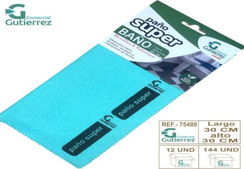 Bayeta poliu baño 30 x 30