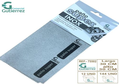 Bayeta poliu inox 30 x 30