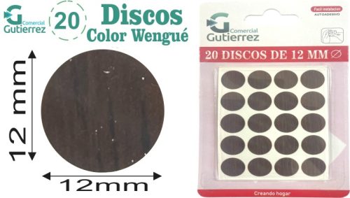 20 Disco 12 diametro wengue