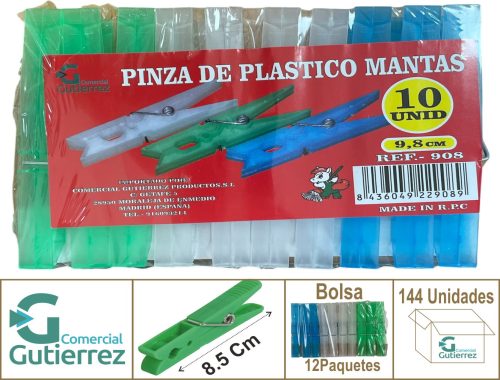 Pinzas de mantas
